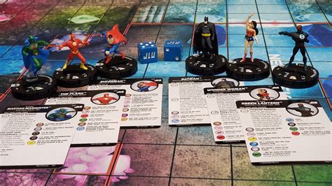 Picture of HeroClix game